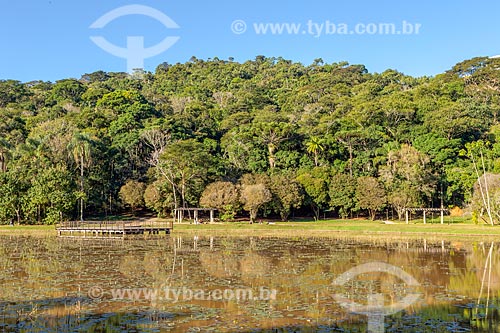  General view of the lake - Botanical Garden of Federal University of Juiz de Fora  - Juiz de Fora city - Minas Gerais state (MG) - Brazil