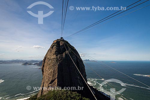  View of Sugarloaf during crossing between the Urca Mountain  - Rio de Janeiro city - Rio de Janeiro state (RJ) - Brazil