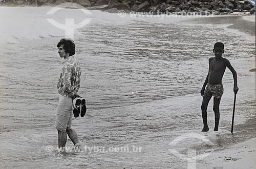 Dancer Rudolf Nureyev - Leblon Beach waterfront  - Rio de Janeiro city - Rio de Janeiro state (RJ) - Brazil