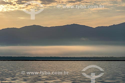  View of Antonina bay during the dawn  - Antonina city - Parana state (PR) - Brazil