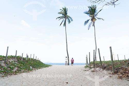  View of the Ipanema Beach waterfront  - Rio de Janeiro city - Rio de Janeiro state (RJ) - Brazil