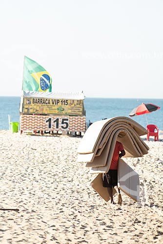  Booth - Ipanema Beach waterfront  - Rio de Janeiro city - Rio de Janeiro state (RJ) - Brazil