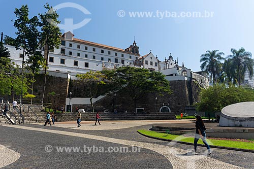  Largo da Carioca Square with the Saint Anthony of Rio de Janeiro Convent and Church (1615)  - Rio de Janeiro city - Rio de Janeiro state (RJ) - Brazil