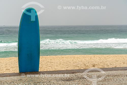  Surfboard - Copacabana Beach waterfront  - Rio de Janeiro city - Rio de Janeiro state (RJ) - Brazil