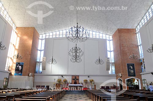  Inside of Sanctuary of Nossa Senhora Aparecida  - Tambau city - Sao Paulo state (SP) - Brazil