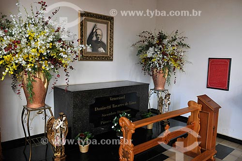  Tomb of Padre Donizetti inside of Sanctuary of Nossa Senhora Aparecida  - Tambau city - Sao Paulo state (SP) - Brazil
