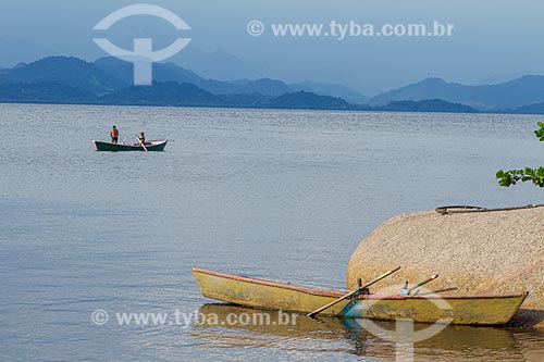  Fisherman boats on the shore of Paqueta Island  - Rio de Janeiro city - Rio de Janeiro state (RJ) - Brazil