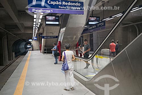  Subway Line 5 Lilac - Campo Belo Station of Sao Paulo Subway  - Sao Paulo city - Sao Paulo state (SP) - Brazil