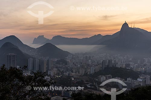  View of the sunset from Urca Mountain  - Rio de Janeiro city - Rio de Janeiro state (RJ) - Brazil
