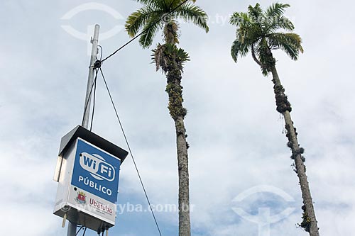  Public WiFi in Matriz Square  - Ubatuba city - Sao Paulo state (SP) - Brazil