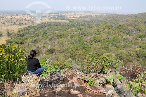  Mirante of Gruta do Pitoco - Bom Sucesso Mountain Range  - Alcinopolis city - Mato Grosso do Sul state (MS) - Brazil