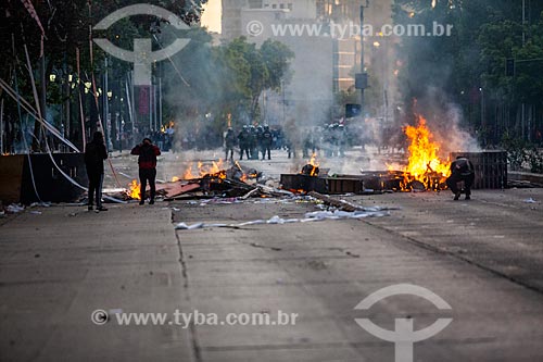  Demonstrations against the Sebastián Piñera government, social inequality and repression - Called by Supermonday Demonstration  - Santiago city - Santiago Province - Chile