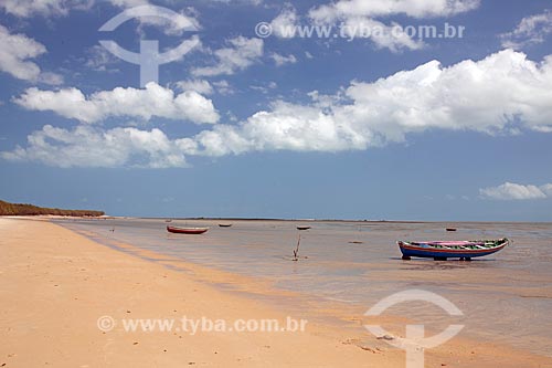  Fishing boats - Barra do Timonha  - Cajueiro da Praia city - Piaui state (PI) - Brazil