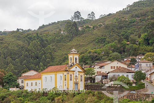  View of Saint Francis of Paola Church  - Ouro Preto city - Minas Gerais state (MG) - Brazil