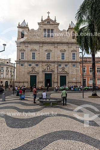  Facade of the Primatial Cathedral Basilica of Sao Salvador (1672)  - Salvador city - Bahia state (BA) - Brazil