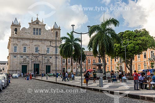  Facade of the Primatial Cathedral Basilica of Sao Salvador (1672)  - Salvador city - Bahia state (BA) - Brazil