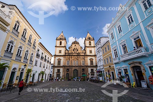  Facade of Sao Francisco Convent and Church (XVIII century)  - Salvador city - Bahia state (BA) - Brazil