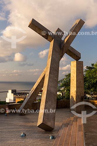  Cruz Caida Monument (1999) - Cruz Caida Square  - Salvador city - Bahia state (BA) - Brazil