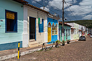  View of Miguel Calmon Street (Baderna Street)  - Lencois city - Bahia state (BA) - Brazil