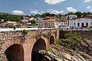  Stone Bridge (1860) - Over the Lençois River  - Lencois city - Bahia state (BA) - Brazil