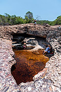  Natural Pool - Muritiba Municipal Park (Serrano)  - Lencois city - Bahia state (BA) - Brazil