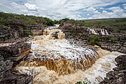  Orquideas Waterfall on the trail to Buracao Waterfall  - Ibicoara city - Bahia state (BA) - Brazil