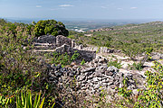  Ruins of houses made of stone, used by ancient prospectors  - Andarai city - Bahia state (BA) - Brazil