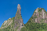  View of the Dedo de Deus and Cabeça de Peixe  - Serra dos Orgaos National Park  - Teresopolis city - Rio de Janeiro state (RJ) - Brazil
