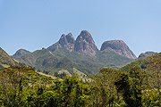  View of the Tres Picos de Salinas (Three Peaks of Salinas) - Tres Picos State Park  - Teresopolis city - Rio de Janeiro state (RJ) - Brazil