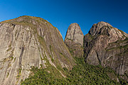  View of the Caixa de Fosforo Peak - Tres Picos State Park  - Teresopolis city - Rio de Janeiro state (RJ) - Brazil
