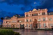 La Casa Rosada (1898) (The Pink House) - also known as Casa de Gobierno (Government House) is the headquarters of government of Argentina  - Buenos Aires city - Buenos Aires province - Argentina