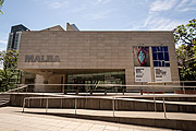  Facade of the Museum of Latin American Art of Buenos Aires (MALBA)  - Buenos Aires city - Buenos Aires province - Argentina