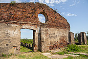  Ruins of Saladeiro São Carlos, a place where beef jerky was produced for export  - Quarai city - Rio Grande do Sul state (RS) - Brazil