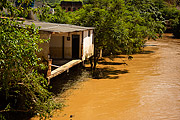 Damage caused by the flooding of the Carangola River  - Natividade city - Rio de Janeiro state (RJ) - Brazil