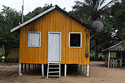 Typical riverine house  - Novo Airao city - Amazonas state (AM) - Brazil