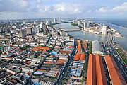  Aerial photo of the Santo Antonio neighborhood and Old Recife  - Recife city - Pernambuco state (PE) - Brazil