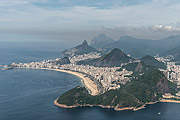  Aerial view of Copacabana Beach  - Rio de Janeiro city - Rio de Janeiro state (RJ) - Brazil