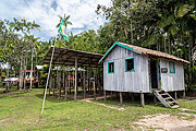  Typical riverine house  - Amazonas state (AM) - Brazil