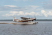  Seaplane taking off on Negro River  - Iranduba city - Amazonas state (AM) - Brazil