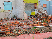  House demolition in Cidreira Beach  - Cidreira city - Rio Grande do Sul state (RS) - Brazil
