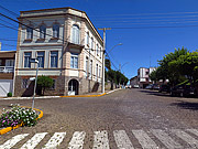  Street with typical houses  - Cotipora city - Rio Grande do Sul state (RS) - Brazil
