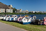  Surrounding the Rodrigo de Freitas Lagoon with few people due to the Coronavirus crisis  - Rio de Janeiro city - Rio de Janeiro state (RJ) - Brazil