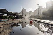  Leblon Beach waterfront during the undertow  - Rio de Janeiro city - Rio de Janeiro state (RJ) - Brazil