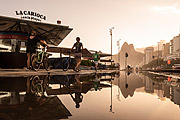  Leblon Beach waterfront during the undertow  - Rio de Janeiro city - Rio de Janeiro state (RJ) - Brazil