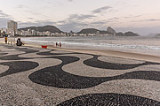  Sunset at Copacabana Beach during quarantine - Coronavirus Crisis  - Rio de Janeiro city - Rio de Janeiro state (RJ) - Brazil
