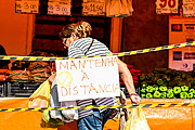  Population goes shopping at the Producers Market during the quarantine - Coronavirus Crisis  - Porto Alegre city - Rio Grande do Sul state (RS) - Brazil