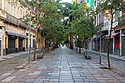  Uruguaiana street empty due to the Coronavirus Crisis  - Rio de Janeiro city - Rio de Janeiro state (RJ) - Brazil