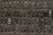  Picture taken with drone of mass graves at Sao Francisco Xavier Cemetery - also known as Caju Cemetery - Coronavirus Crisis  - Rio de Janeiro city - Rio de Janeiro state (RJ) - Brazil