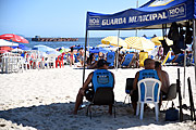  Municipal Guard tent at Copacabana Beach  - Rio de Janeiro city - Rio de Janeiro state (RJ) - Brazil