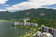  View of buildings during the climbing to the Cantagalo Hill  - Rio de Janeiro city - Rio de Janeiro state (RJ) - Brazil